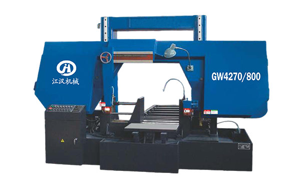 壤塘GW4270/800双柱龙门卧式带锯床